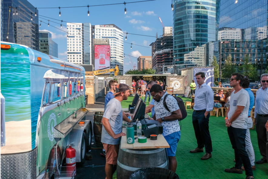 A Look Inside the Seaport’s Cisco Brewery Pop Up