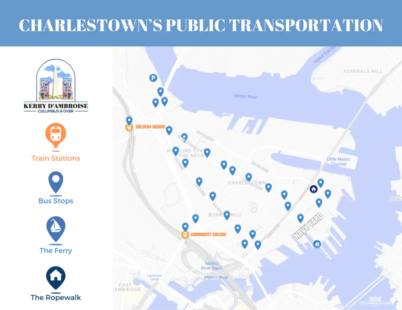 Charlestown Transit Map 