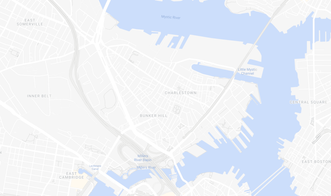 CHARLESTOWN neighborhood map