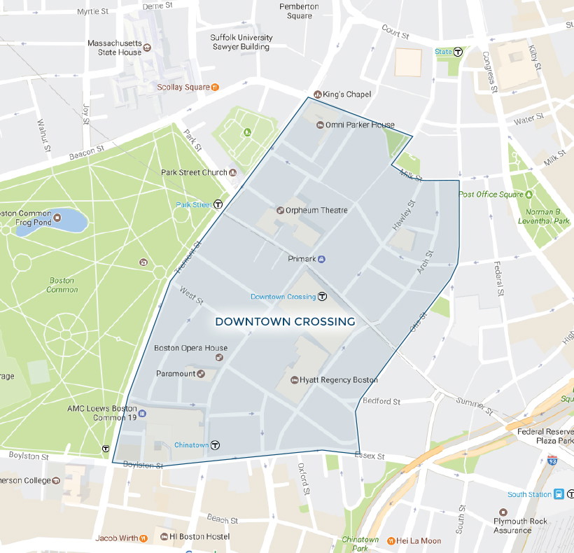 MIDTOWN neighborhood map